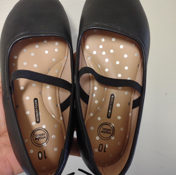 Wondernation Girls Ballerina Flats Size 10 - Picture 7 of 9